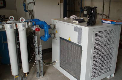 kompresorová stanice s kondenzačním sušičem MTA, série DEiT vč. filtrační sestavy MTA, série Puretec